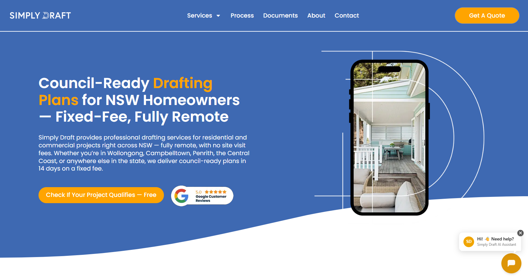 Simply Draft website